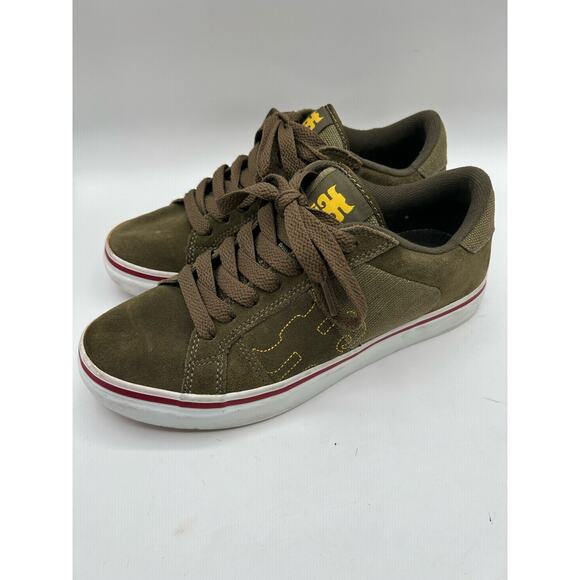 RARE Ipath Men's Stash Vulc Skate Shoe, Dark Olive Suede Hemp,7 M US - Picture 3 of 9
